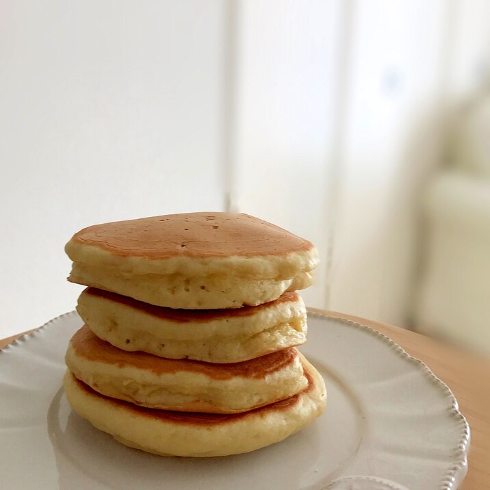 赤ちゃんのおやつに☆さつまいものホットケーキ